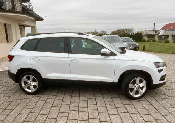 Skoda Karoq cena 64900 przebieg: 171000, rok produkcji 2018 z Skoczów małe 301